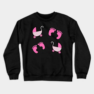 It's a Baby Girl, Gifts for Expectant Mother Crewneck Sweatshirt